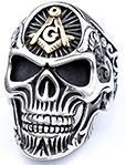 Wholesale  Simple Retro Punk Goethe Ring Titanium Steel Rust-free Fashion Jewelry Ring Pendant
